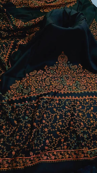 3-Piece Unstitched Pasham Wool Suit | Kacha Taanka Embroidery