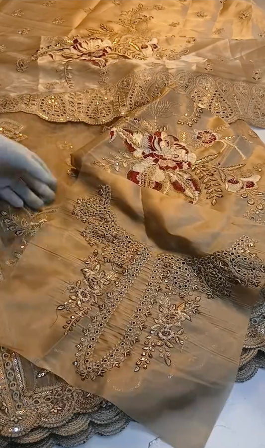 Luxury Sheesha Silk 2pc (Unstitched)