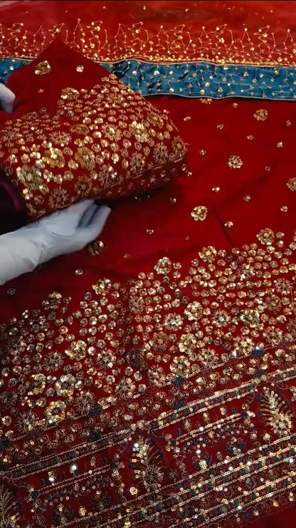 Jazmin Luxury Velvet Micro 9000 3 Piece (Unstitched)