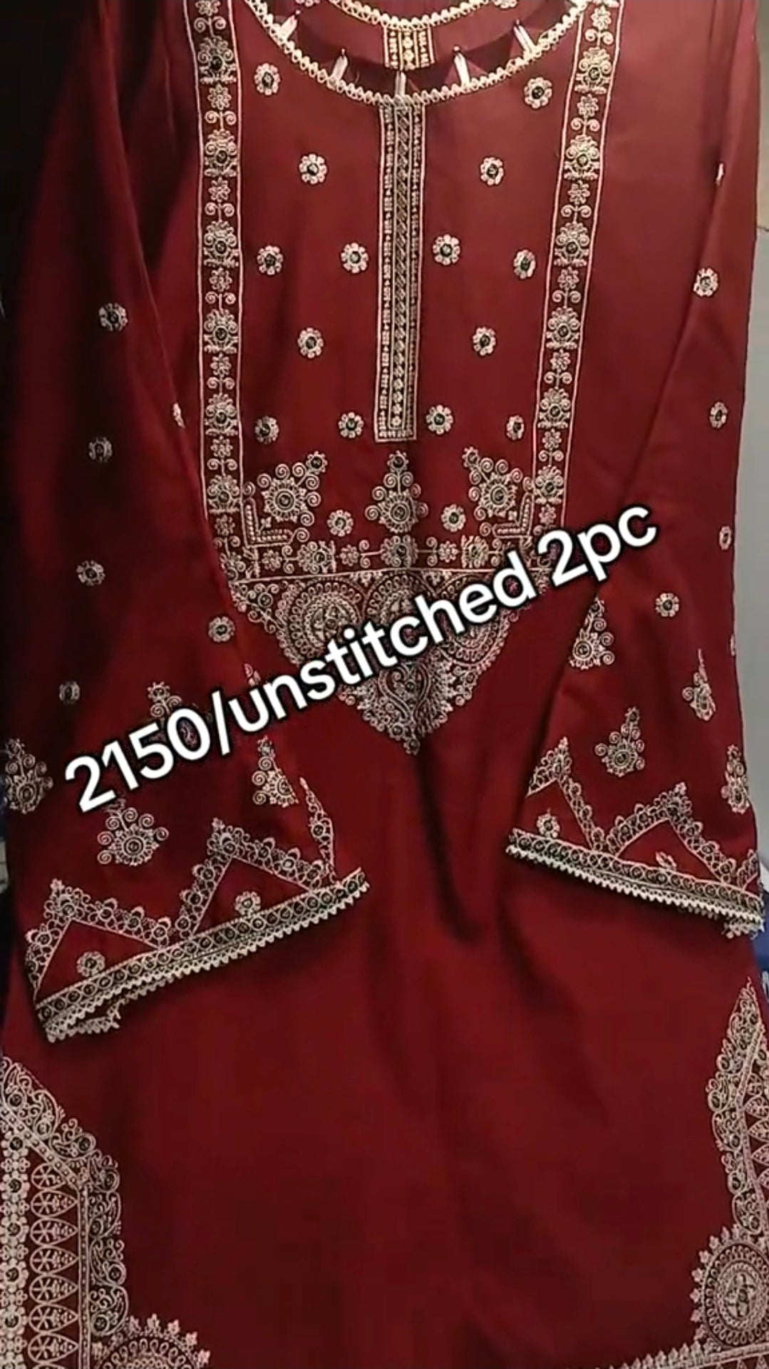 Dhanak 2 Piece Winter Warm Dress (Unstitched)
