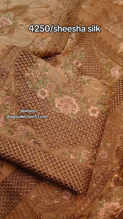 Sheesha Silk Luxury (Unstitched)