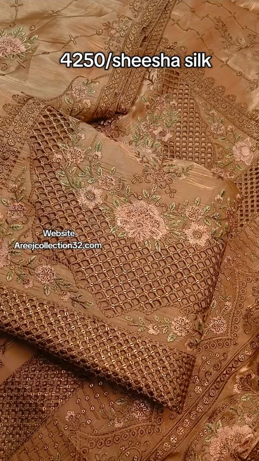 Sheesha Silk Luxury (Unstitched)