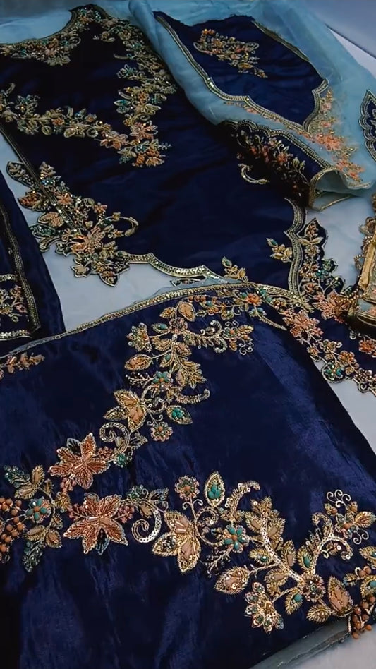 Hand Made Luxury Article (Unstitched)