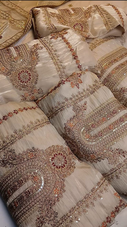 Sheesha Silk Luxury Dress – Premium Party Wear