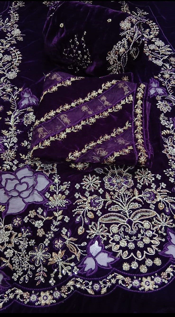 Maria.B Micro 9000 Velvet 3 Piece