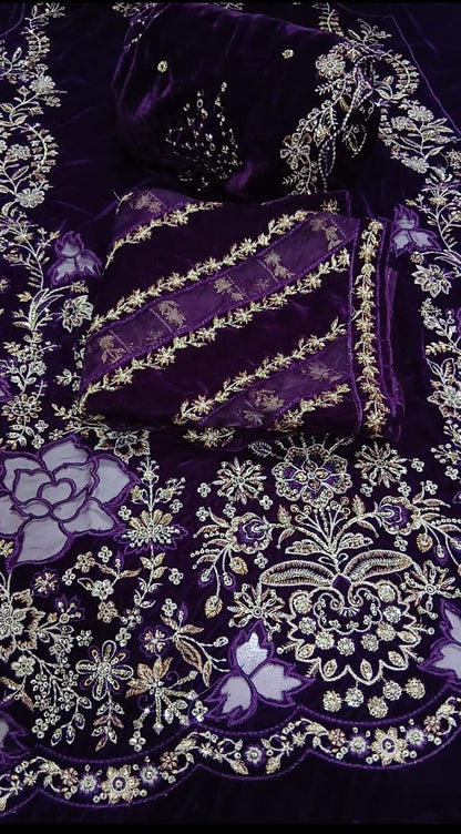 Maria.B Micro 9000 Velvet 3 Piece