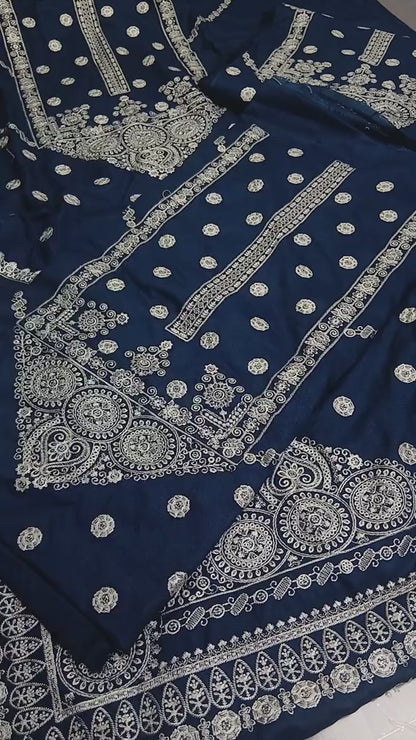 Dhanak 2 Piece Premium Winter Dress (Unstitched)