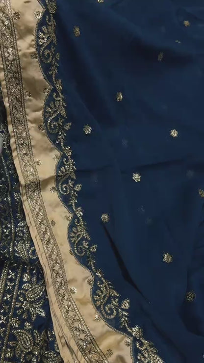 Mushq Luxury Silk 3pc Article (Unstitched)