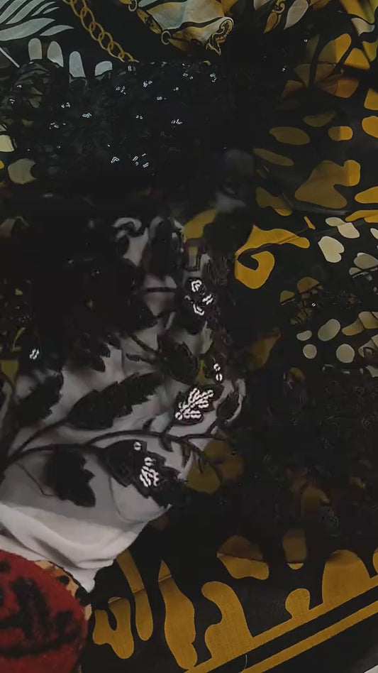 Maria B Stylish Luxury Lawn 3 Piece Article (Unstitched)