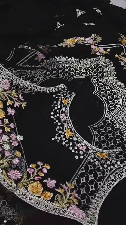 Eid Special Luxury Lawn 3 Piece Article (Unstitched)