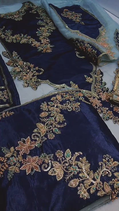 Hand Made Luxury Article (Unstitched)