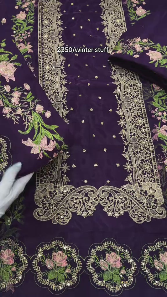Dhanak Warm Winter 2pc Article (Unstitched)