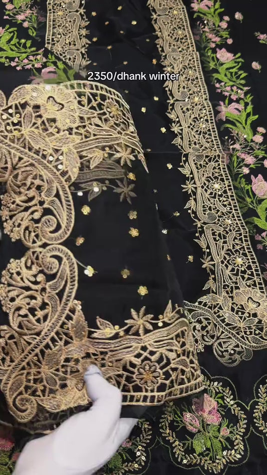 Dhanak Warm Winter 2pc Article (Unstitched)