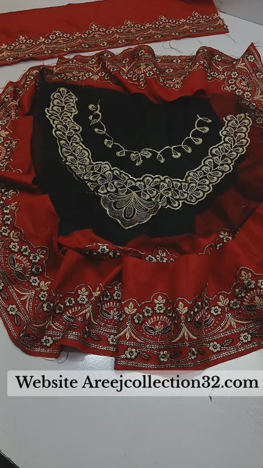 Aneelas Dhanak 2-Piece Winter Dress Shirt Trouser (Unstitched)