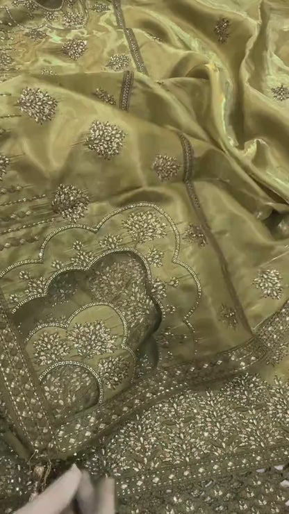 Luxury Sheesha Silk 2pc Article (Unstitched)