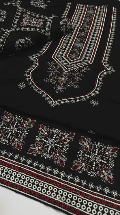 Karandi Super Shawl 3pc Dress (Unstitched)