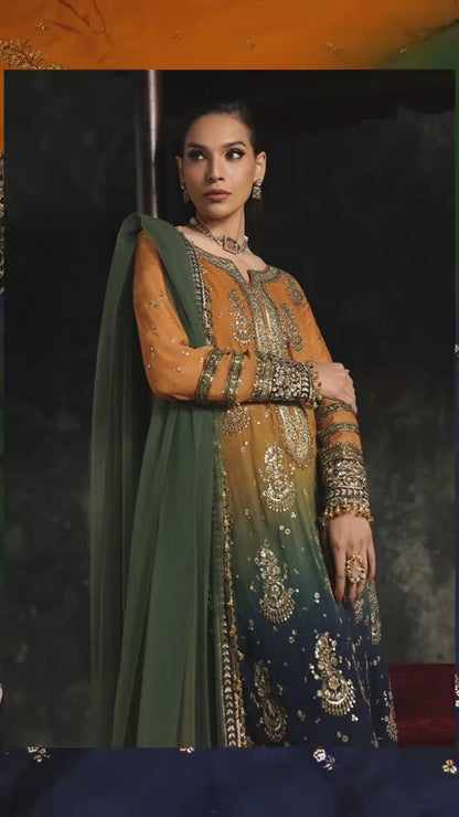Eid Special Charizma Luxury Lawn Multi Colors 3pc Article (Unstitched)