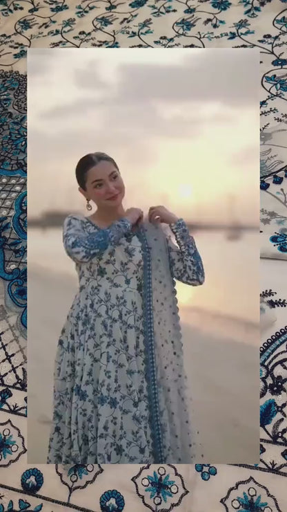 Faiza Saqlain Article Lawn 2pc (Unstitched)
