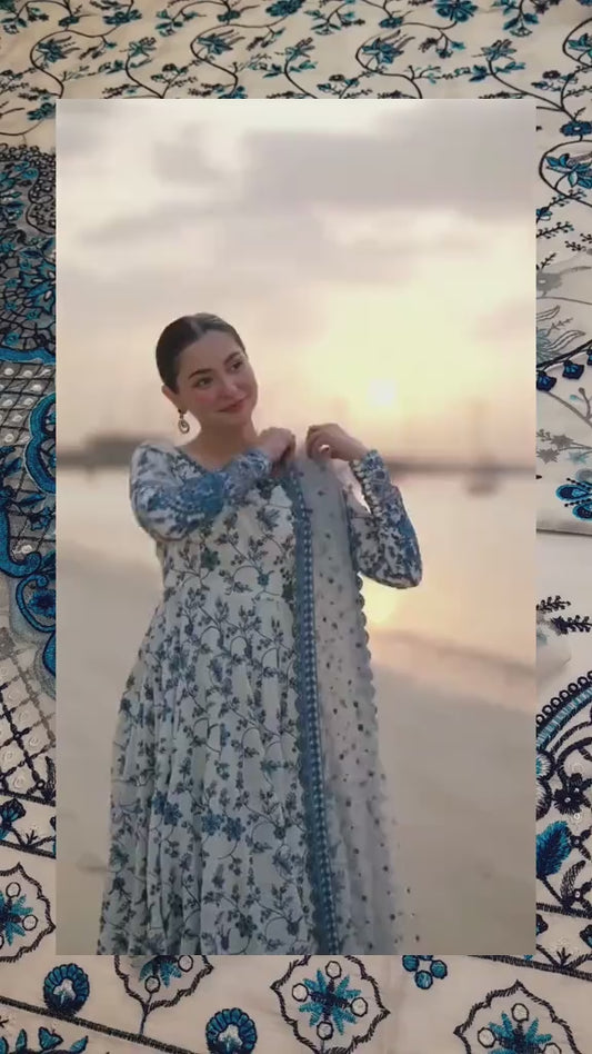 Faiza Saqlain Article Lawn 2pc (Unstitched)