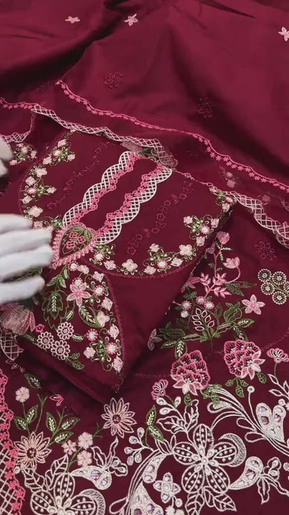 Aneela's Dhanak Warm Winter 3pc Article (Unstitched)