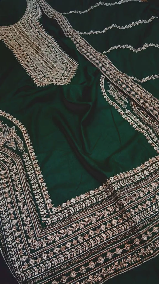 Dhanak 3 Piece Article Luxury Warm Winter (Unstitched)