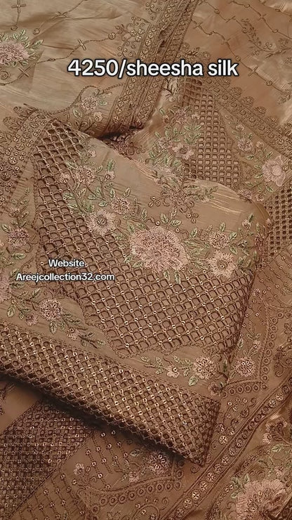 Sheesha Silk Luxury (Unstitched)