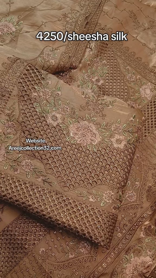 Sheesha Silk Luxury (Unstitched)