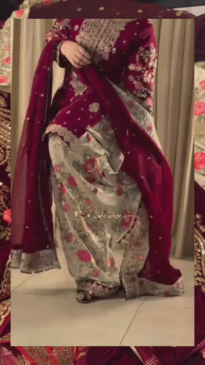 Laam Article Micro 9000 Velvet 3pc (Unstitched)