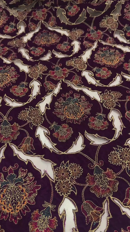 Barazee Luxury Micro 9000 Velvet 3pc Article (Unstitched)