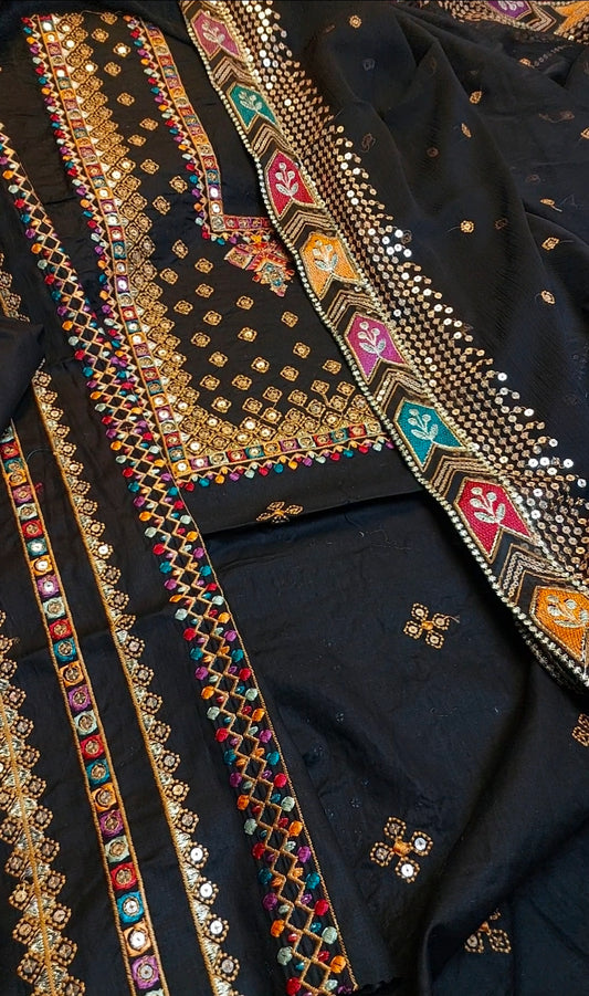 Jazmin Luxury Lawn Article 3 Piece (Unstitched)