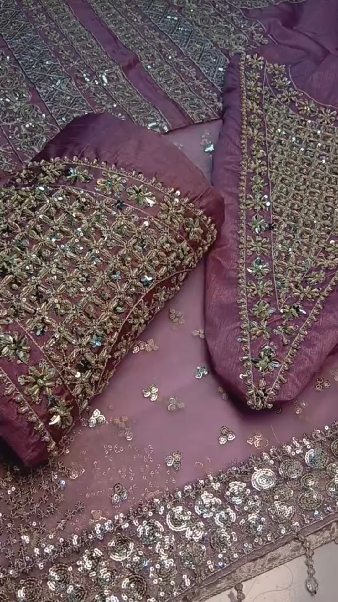 Handmade Luxury Hussain Rehar Article (Unstitched)