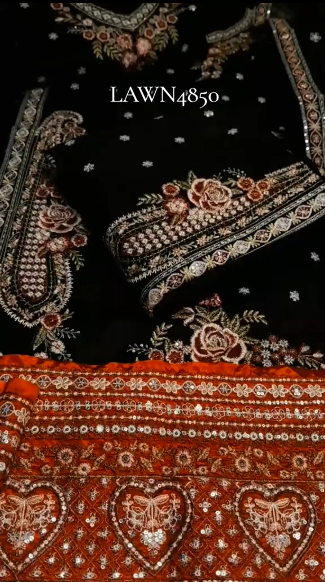 Ethnic Article Luxury Lawn 3 Piece (Unstitched)