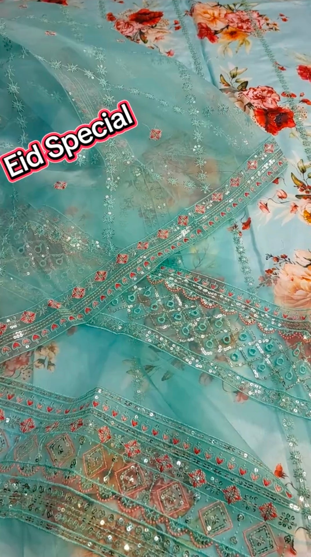 Eid Collection Special Luxury Lawn Zarif Article 3 Piece (Unstitched)