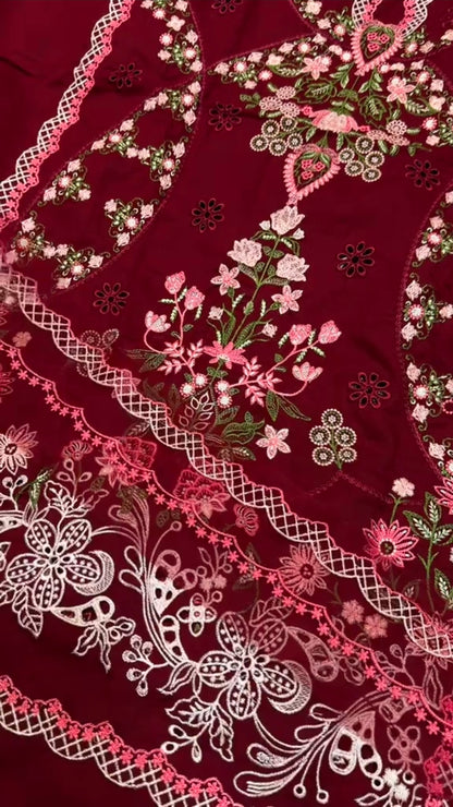 Aneela's Dhanak Warm Winter 3pc Article (Unstitched)