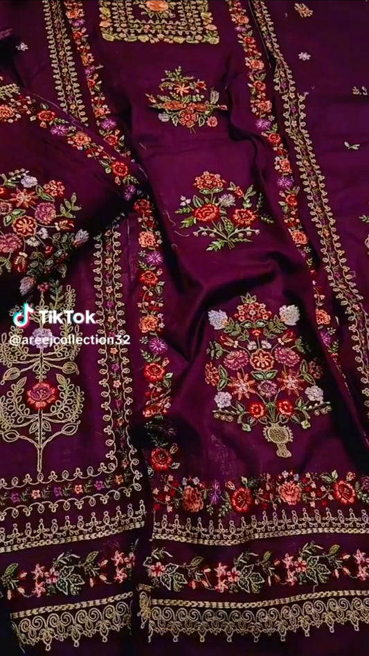 Tawakal Brand Original 3pc Article (Unstitched)