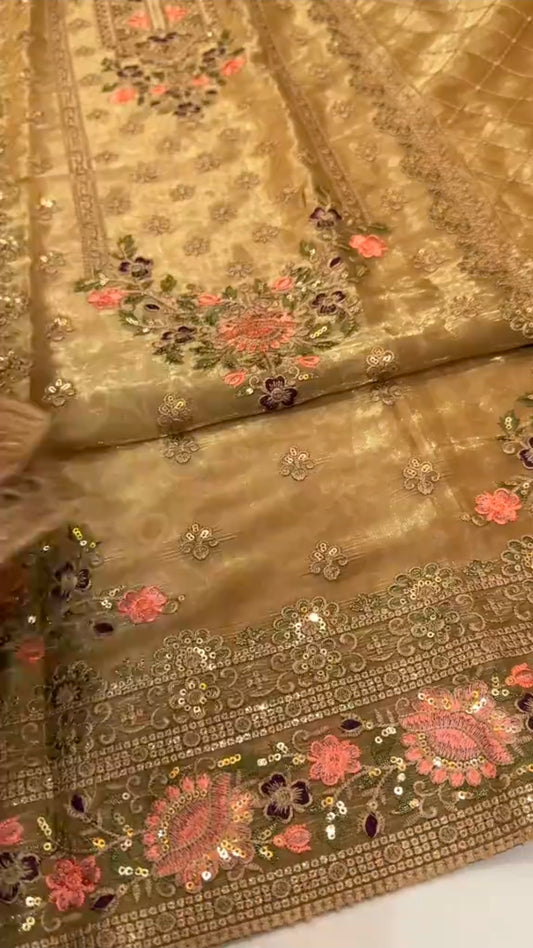 Luxury Silk 2pc Article (Unstitched)