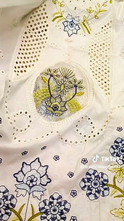 Ramzan Special Luxury Lawn 3pc Article (Unstitched)