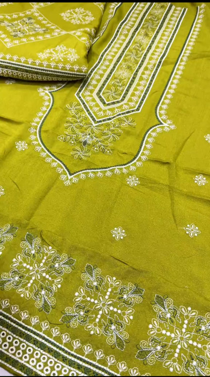 Karandi Super Shawl 3pc Article (Unstitched)