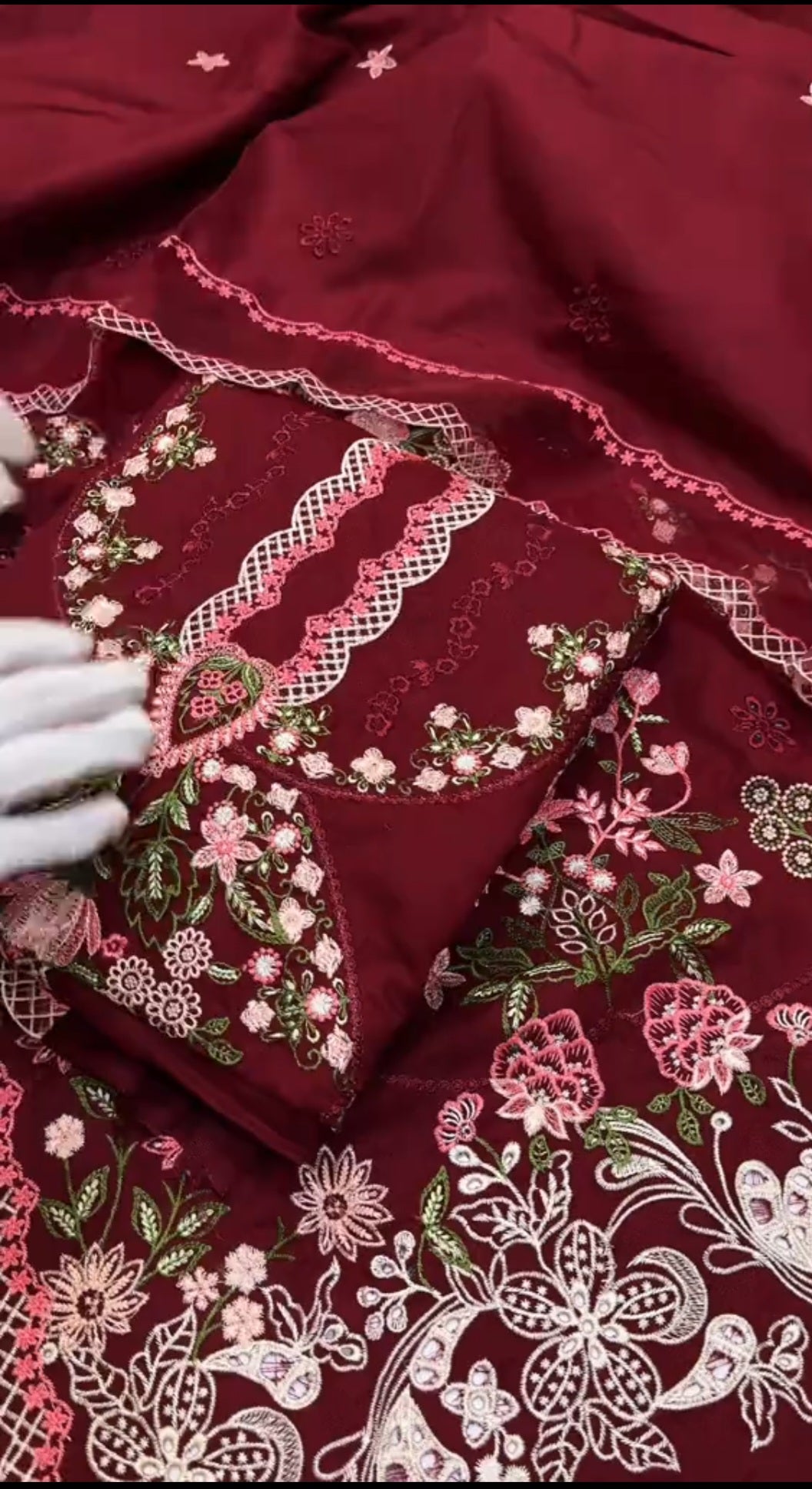 Aneela's Dhanak Warm Winter 3pc Article (Unstitched)