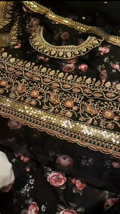 Rang Rasia Luxury Lawn 3pc Article (Unstitched)
