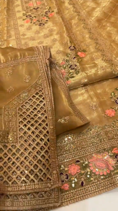 Luxury Silk 2pc Article (Unstitched)