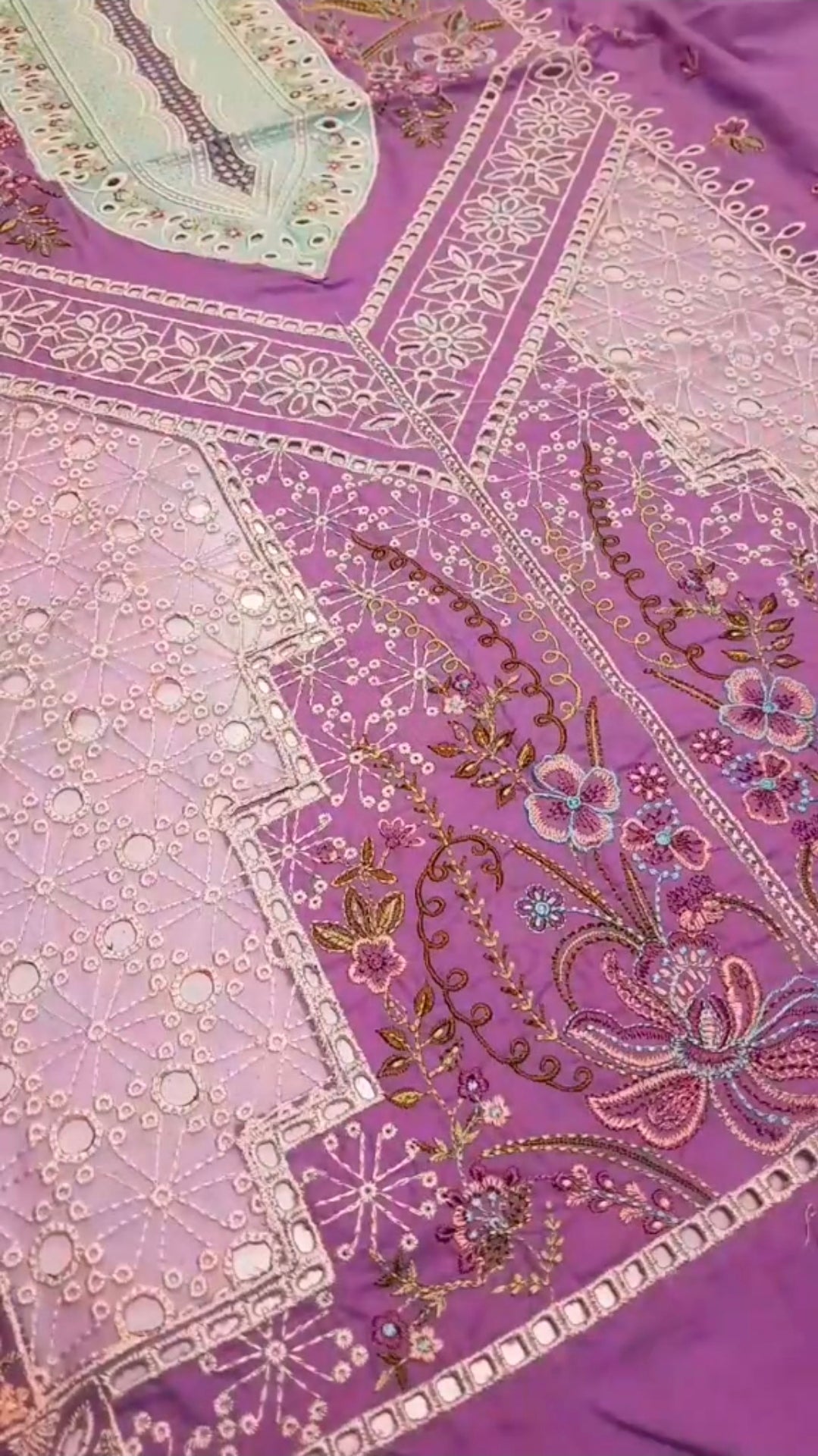 Bin ilyas Luxury Lawn with Monar ready Dupatta 3pc (Unstitched)