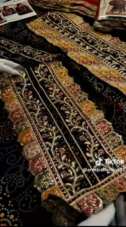 Aneelas Lawn Chunri Print 3pc Article (Unstitched)