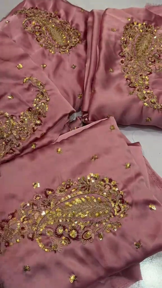 Ethnic Hit Silk Kiari Style 2pc Article (Unstitched