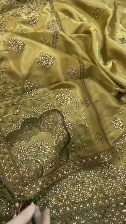 Luxury Sheesha Silk 2pc Article (Unstitched)