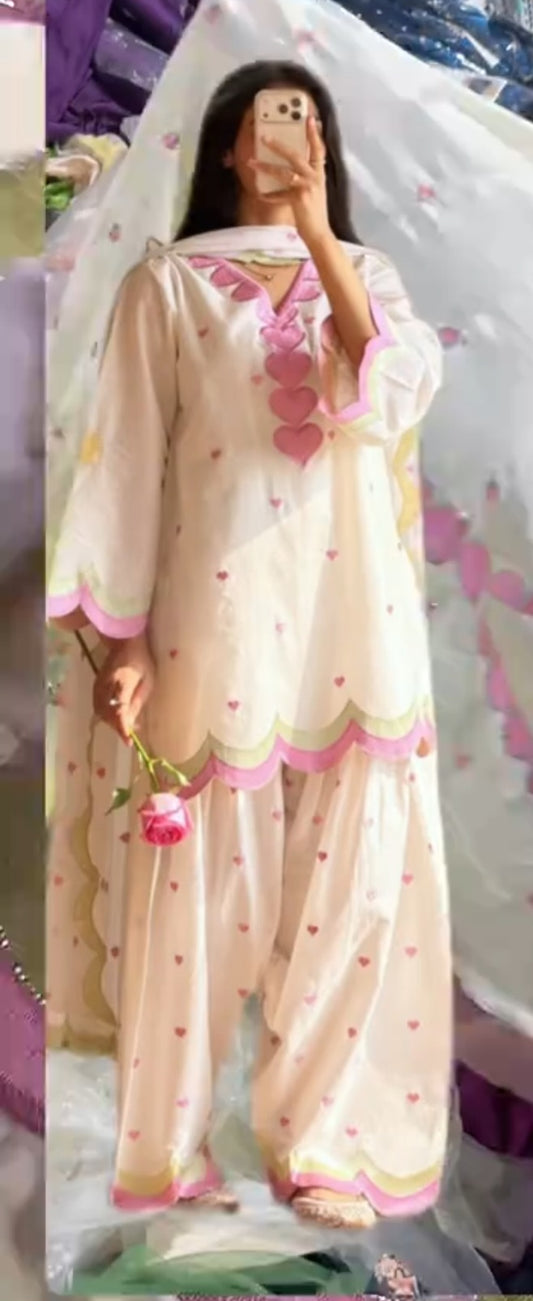 Laam Viral Silk Article 3pc (Unstitched)