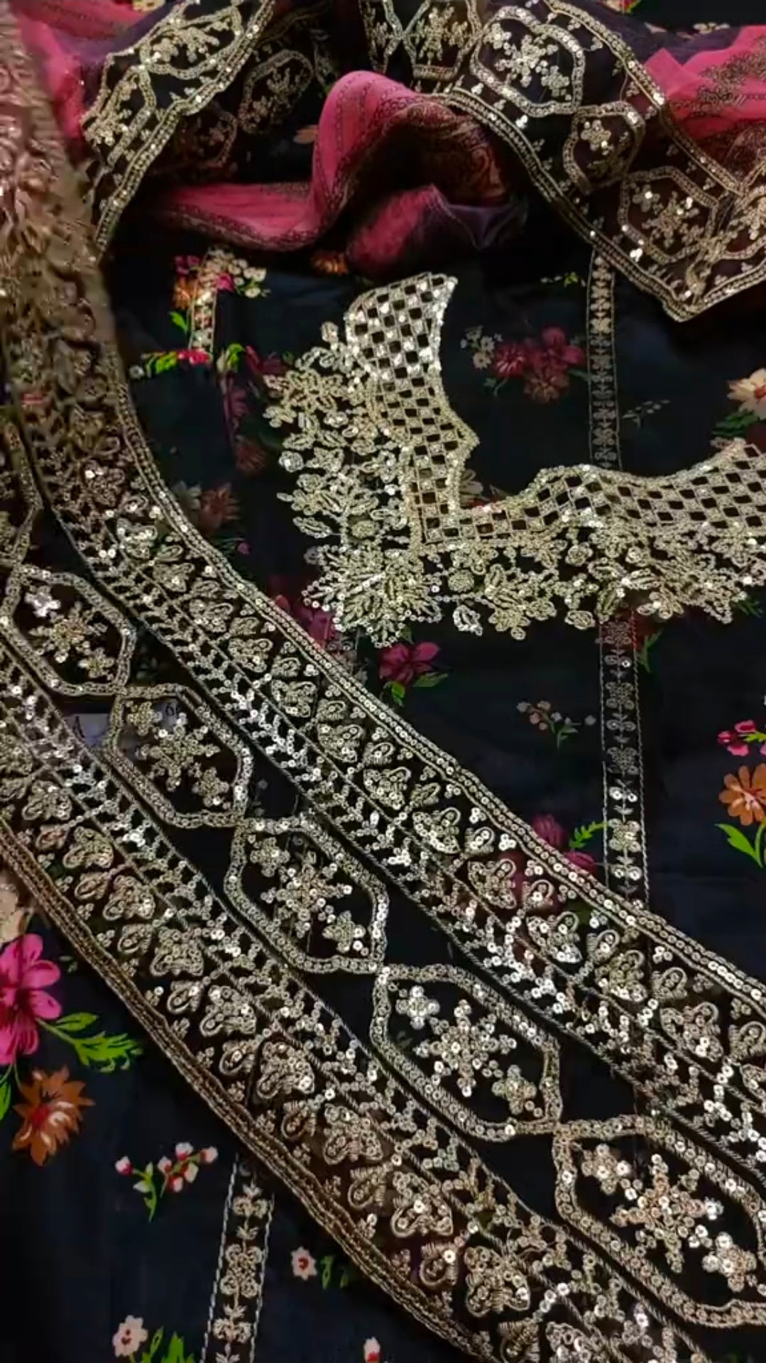 Eid Special Farasha Luxury Lawn 3pc Article (Unstitched)
