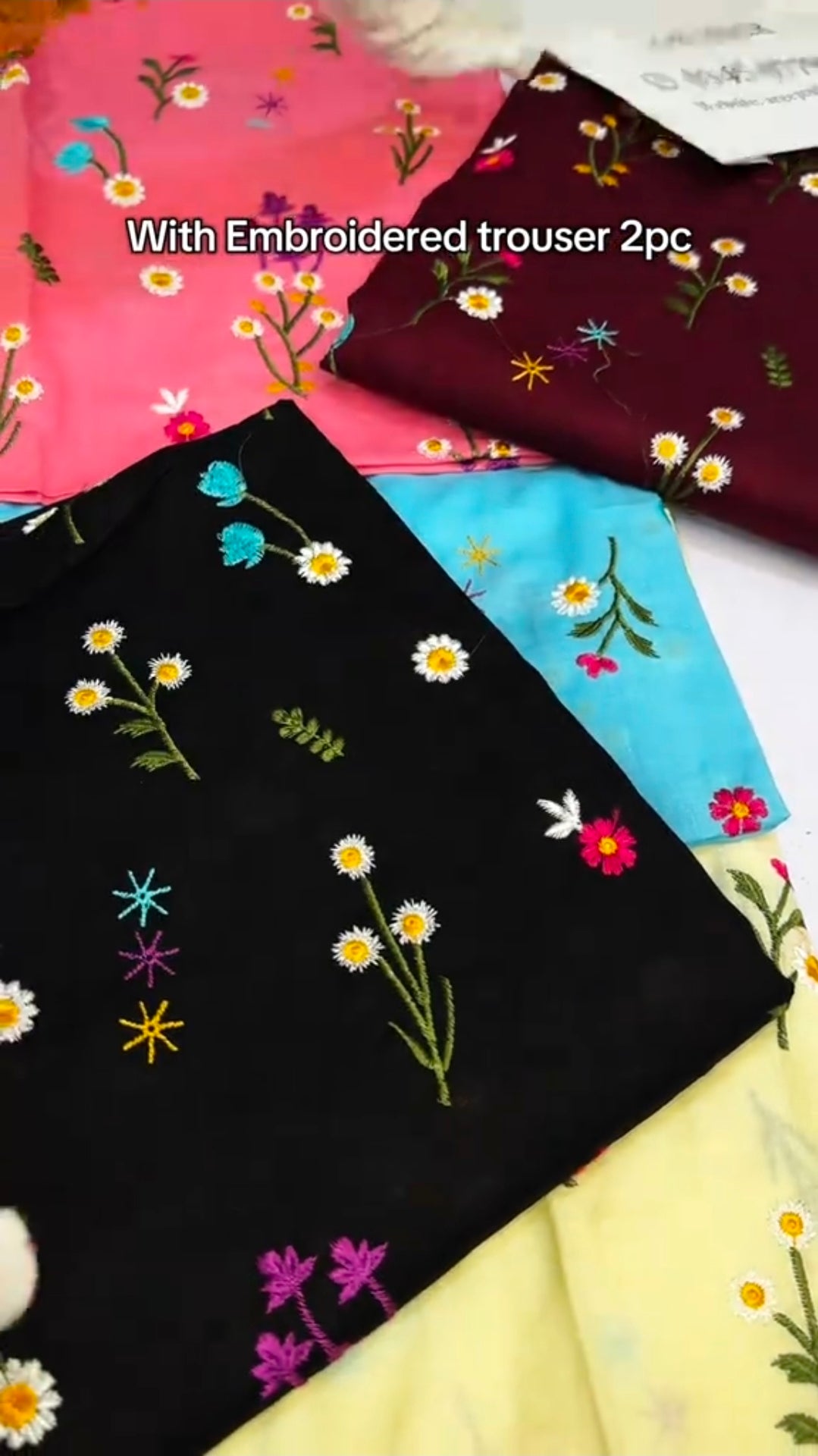 Lawn Viral Booti Work 2pc Article (Unstitched)