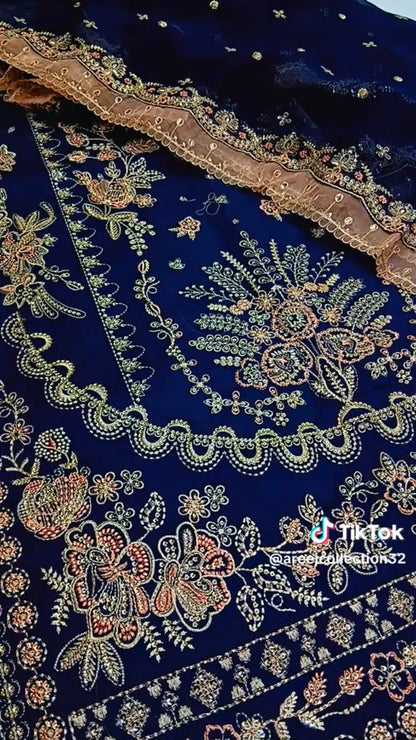 Eid Special Aneelas Luxury Lawn 3 Piece Article (Unstitched)