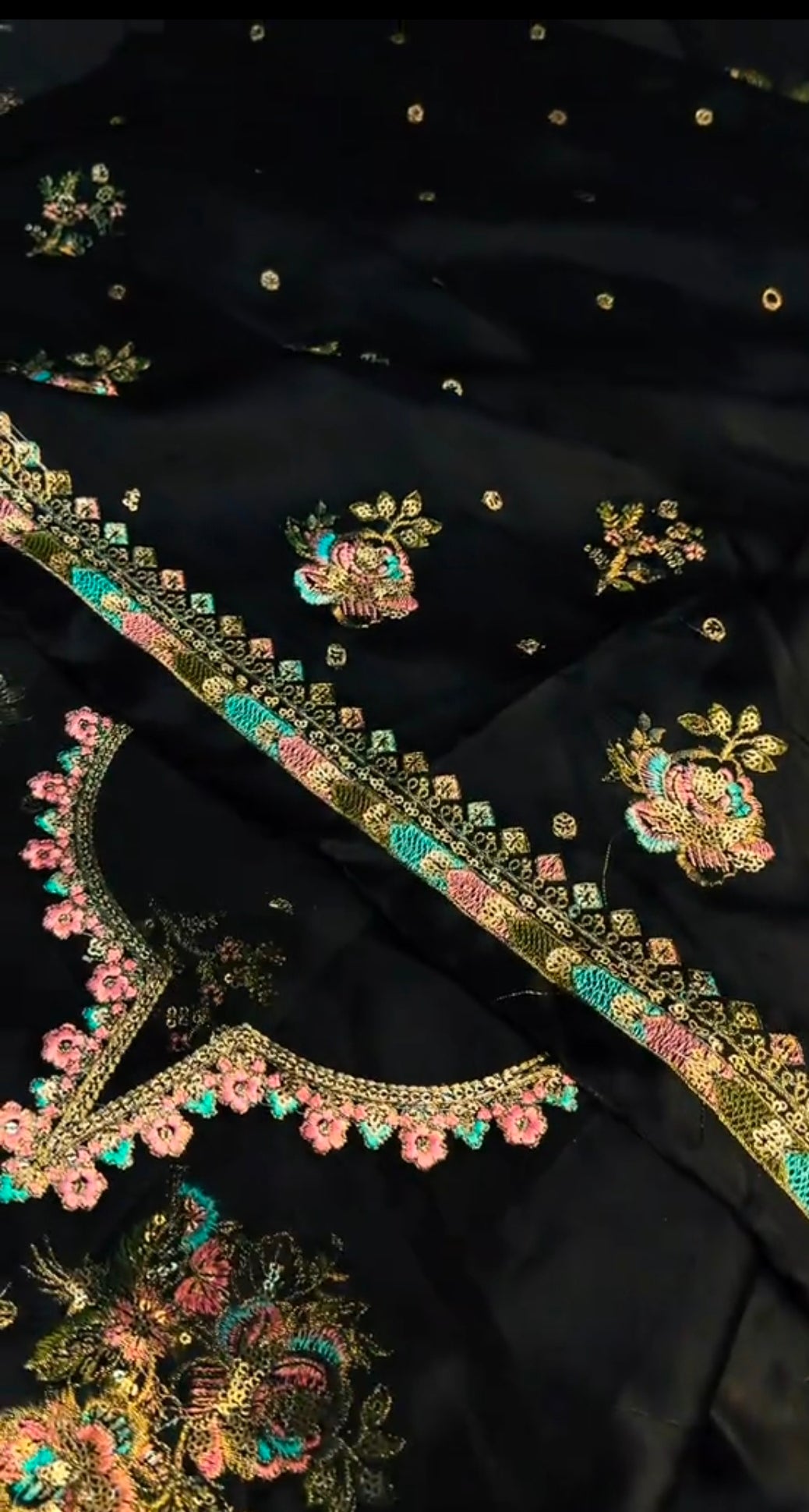 Ethnic Luxury Silk 2pc Article (Unstitched)